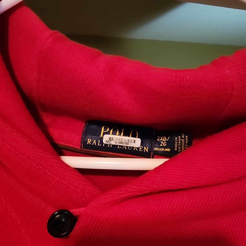Polo XXL red sweater